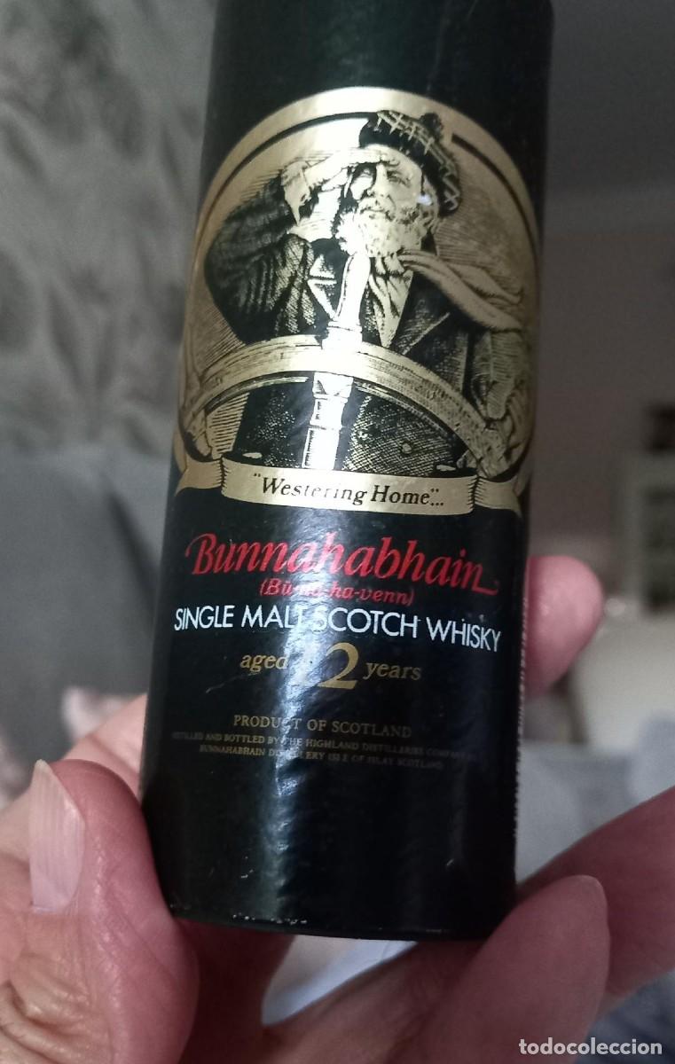 Coleccionismo de vinos y licores: Botella mini de Whiski - Foto 1