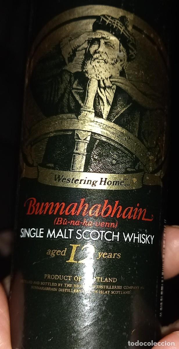 Coleccionismo de vinos y licores: Botella mini de Whiski - Foto 2