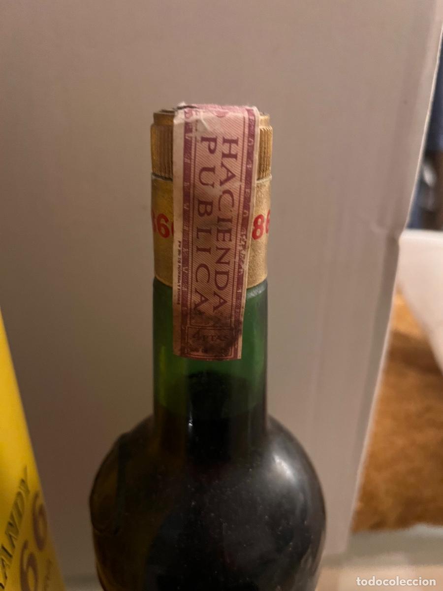 Coleccionismo de vinos y licores: Botella 1866 con caja y precinto - Foto 4