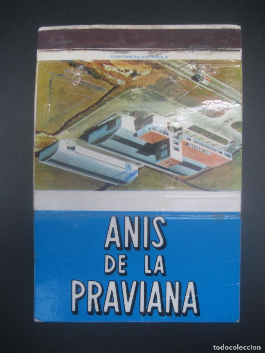 Collection of wines and liquors: CAJA DE CERILLAS FOSFOROS. ANIS DE LA PRAVIANA N&ordm;2