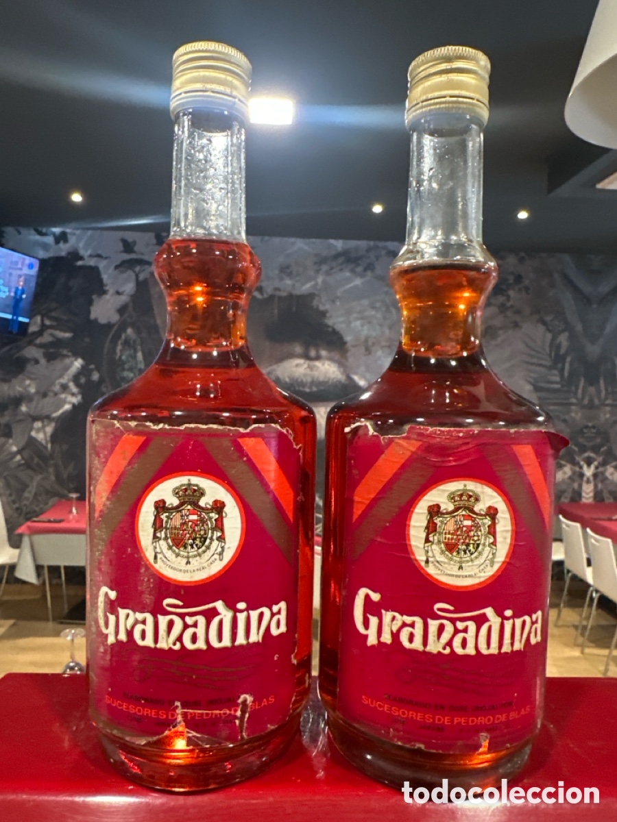 Collection of wines and liquors: Granadina &ndash; Sucesores de Pedro de Blas (Quel, Rioja) &ndash; D&eacute;cada 70/80 &ndash; Proveedor de la Casa Real