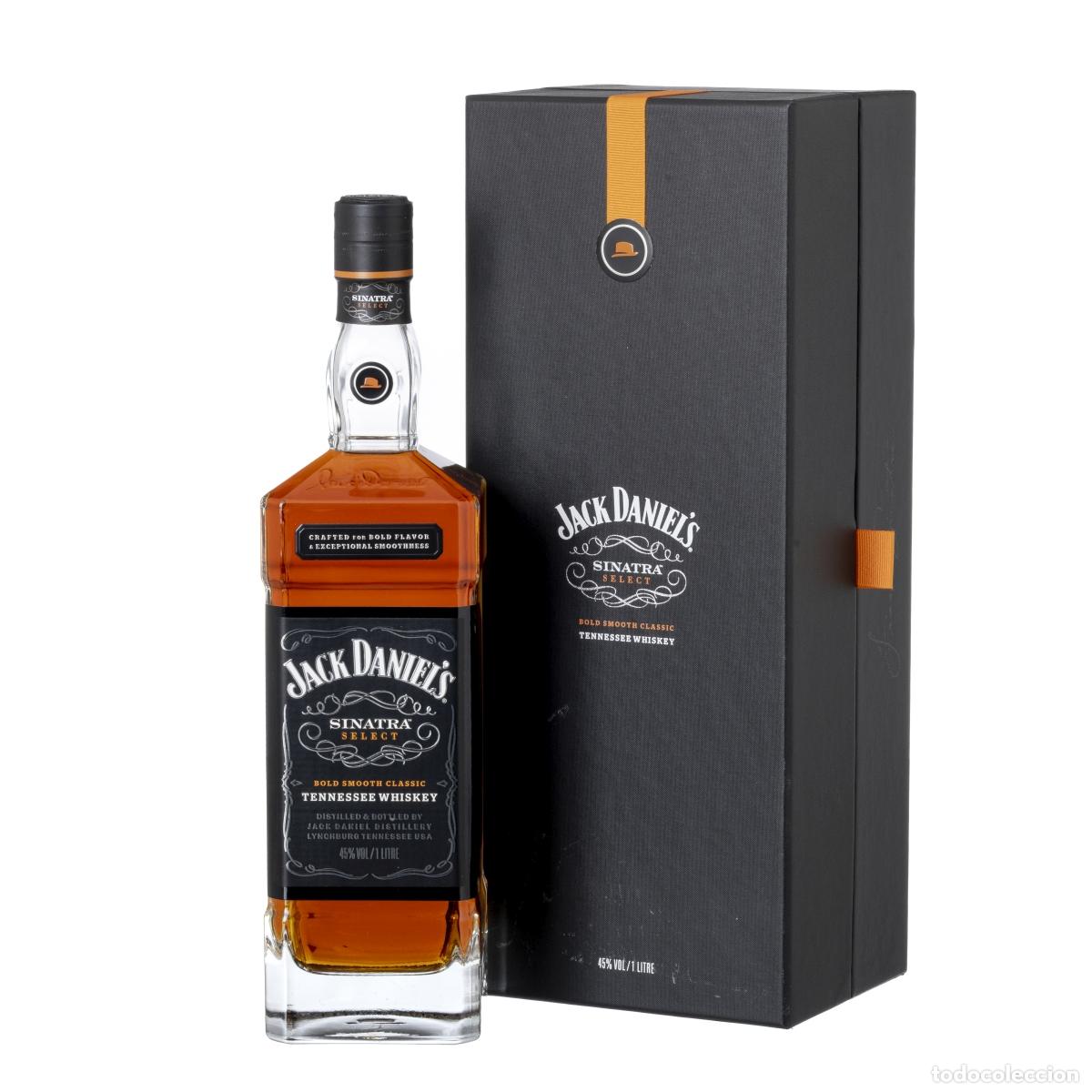 Coleccionismo de vinos y licores: SELECCI&Oacute;N DE SINATRA DE JACK DANIEL - Foto 1