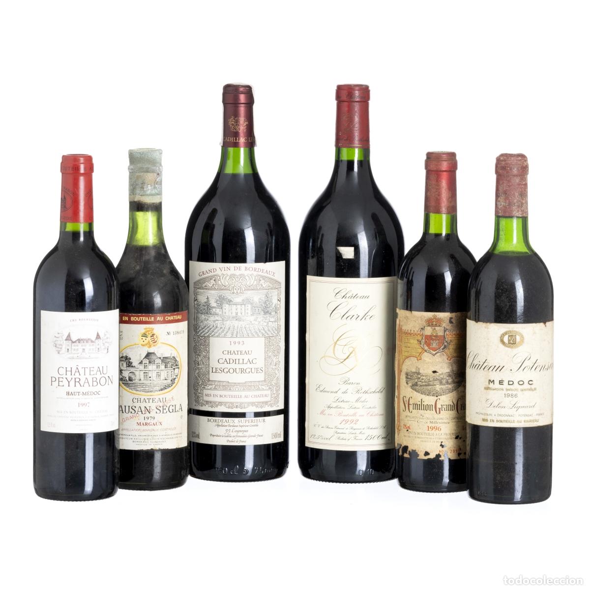 Coleccionismo de vinos y licores: LOTE DE SEIS BOTELLAS - Foto 1