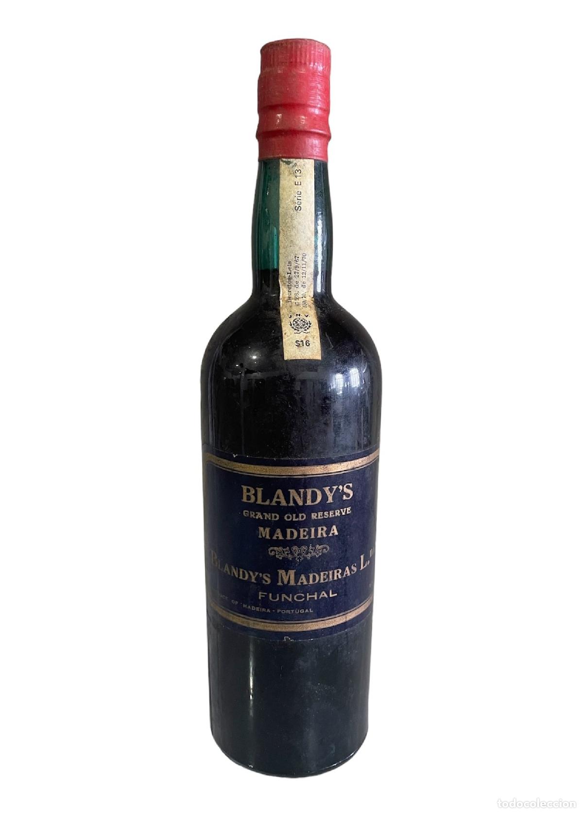 Coleccionismo de vinos y licores: MADEIRA DE BLAND - Foto 1