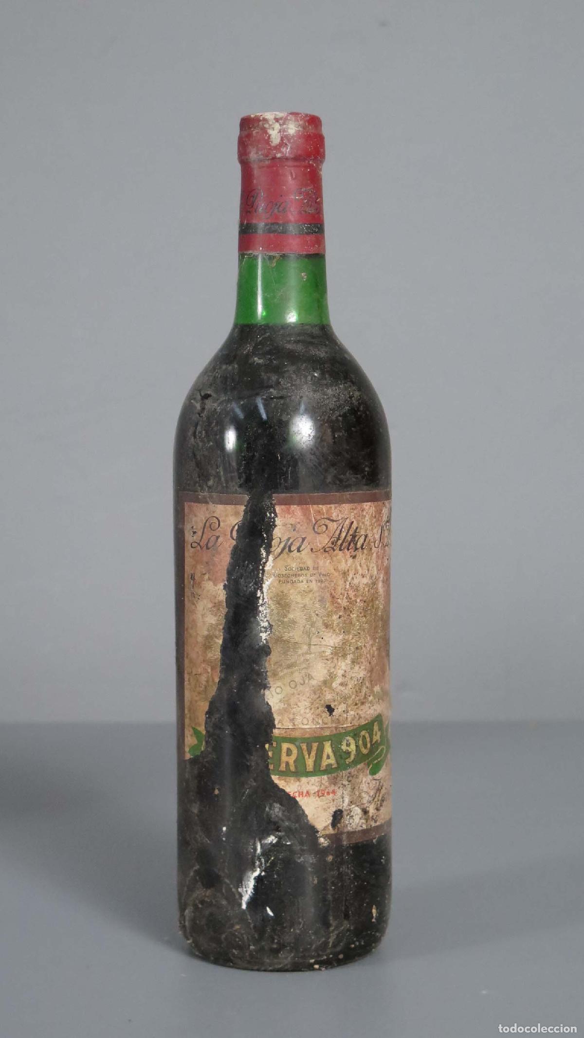Coleccionismo de vinos y licores: BOTELLA. RESERVA 904. 1964