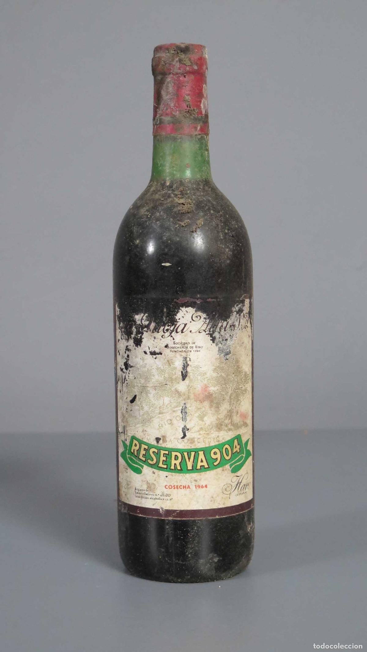 Coleccionismo de vinos y licores: BOTELLA. RESERVA 904. 1964