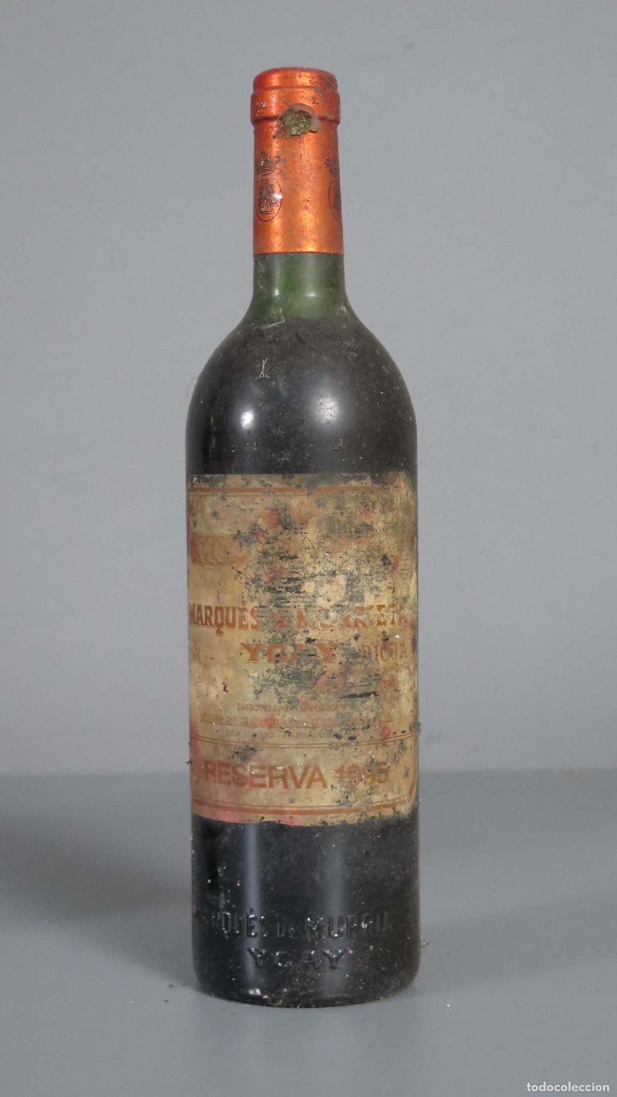 Collection of wines and liquors: BOTELLA. Marqu&eacute;s de Murrieta Ygay Reserva 1995