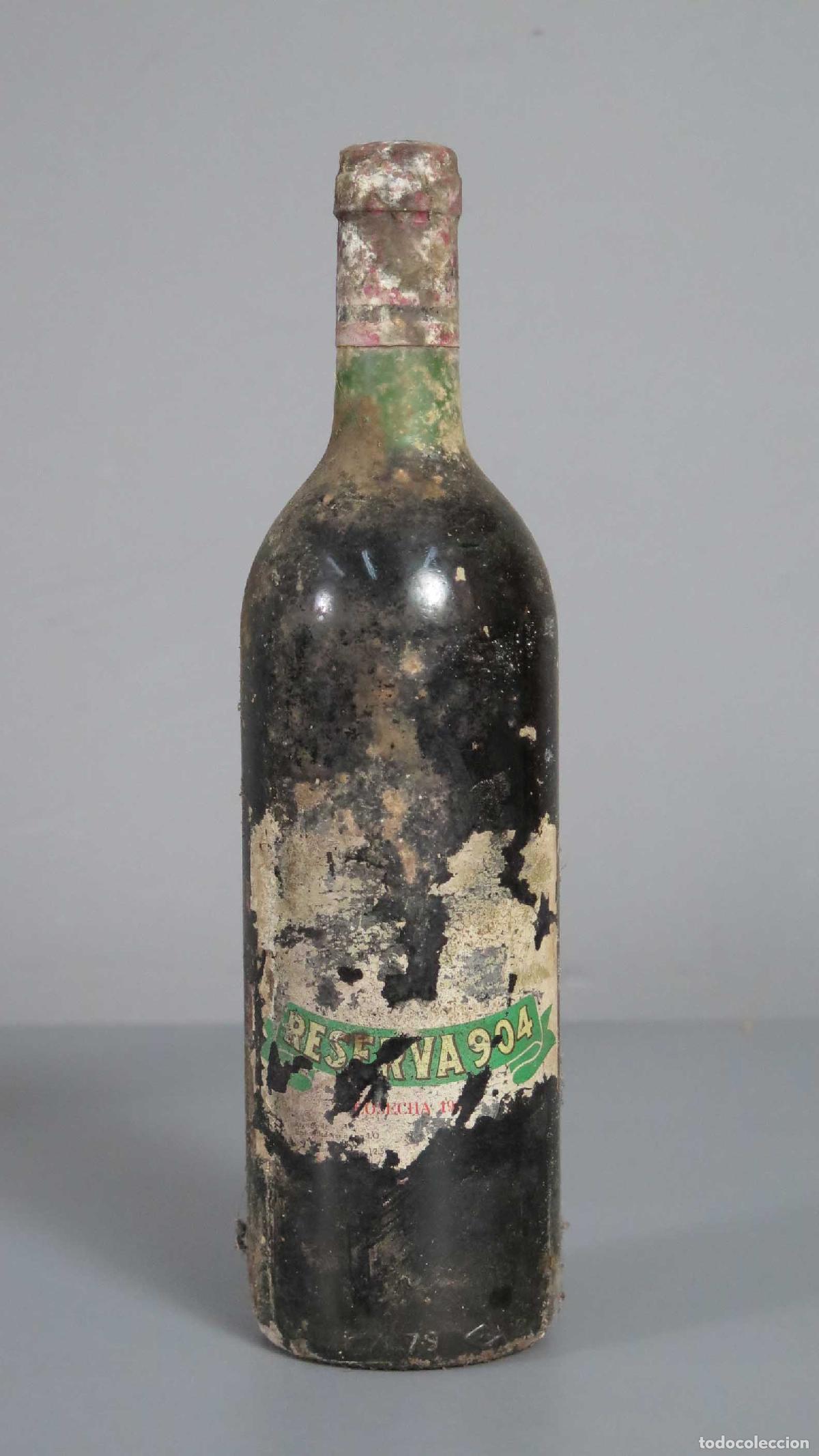 Collection of wines and liquors: BOTELLA. RESERVA 904. CA 1960?