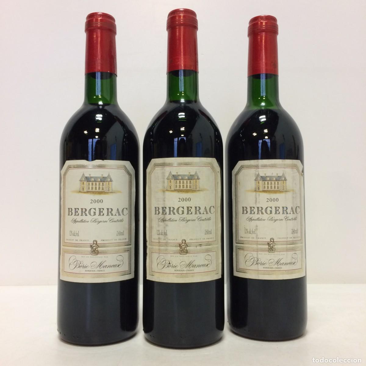Collection of wines and liquors: Vino: 2000 Bergerac, Borie Manoux (Bergerac, Francia)