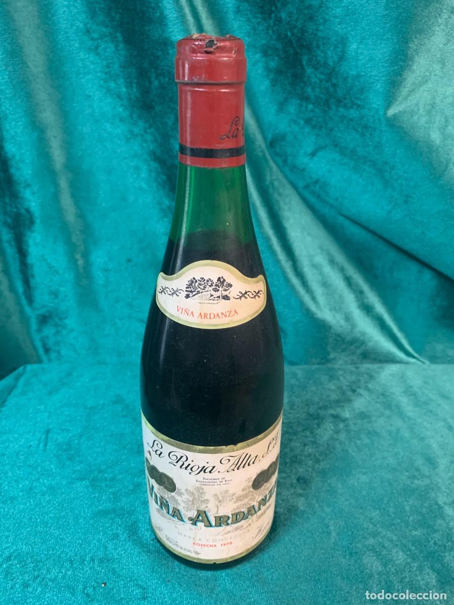 Collection of wines and liquors: BOTELLAS: VI&Ntilde;A ARDANZA 1970