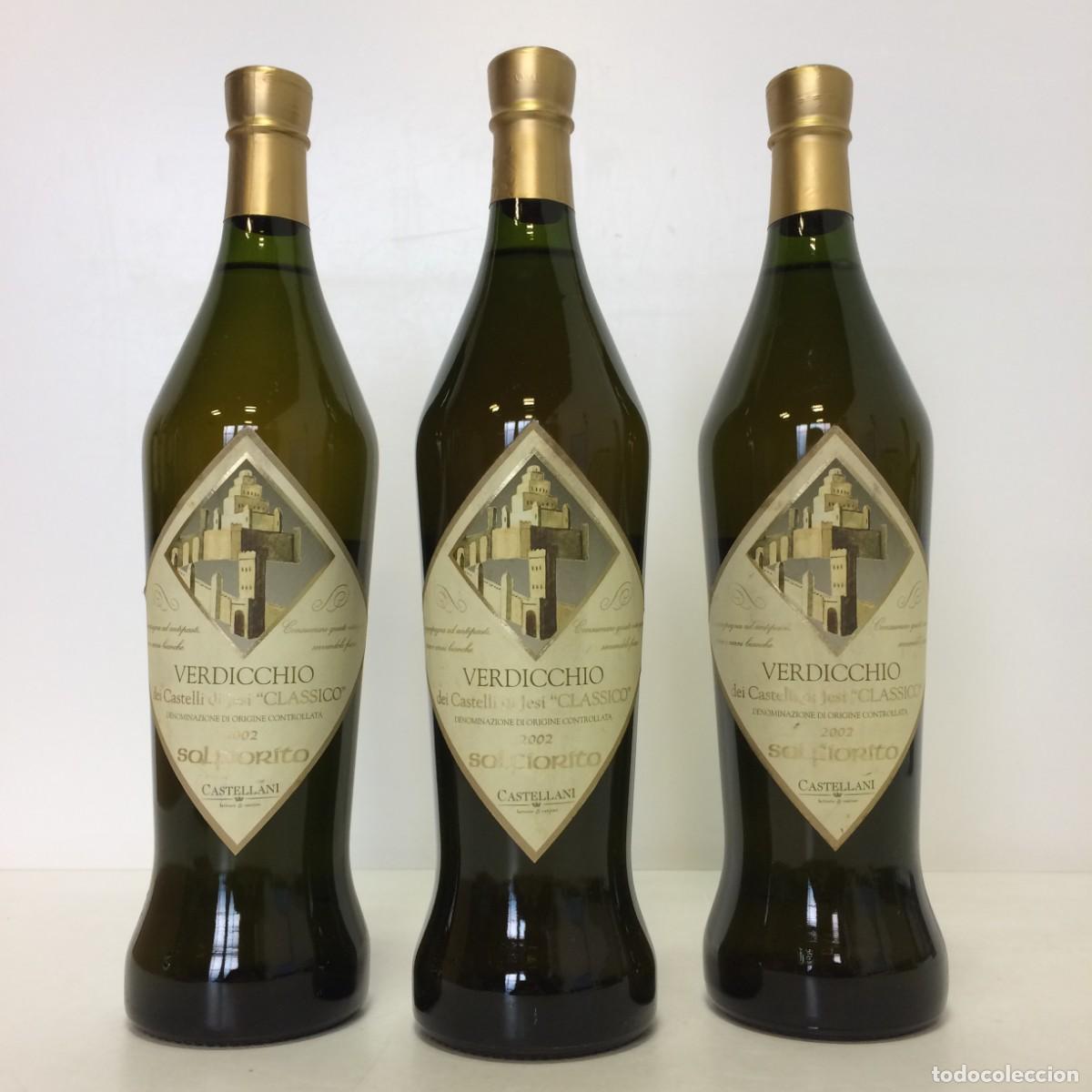 Coleccionismo de vinos y licores: Vino Blanco: 2002 Verdicchio Solfiorito, Castellani (DeiCastelli di Jesi &rdquo;Classico&rdquo;, Italia)