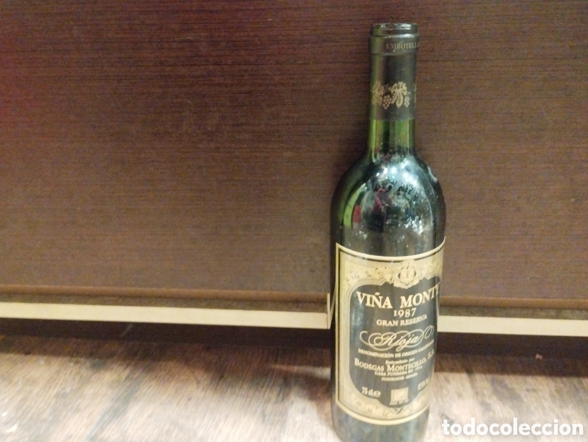 Sammlung von Weinen und Lik&ouml;ren: Vi&ntilde;a Monty gran reserva 1987