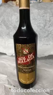 Coleccionismo de vinos y licores: Botella Sol de M&aacute;laga - Foto 2