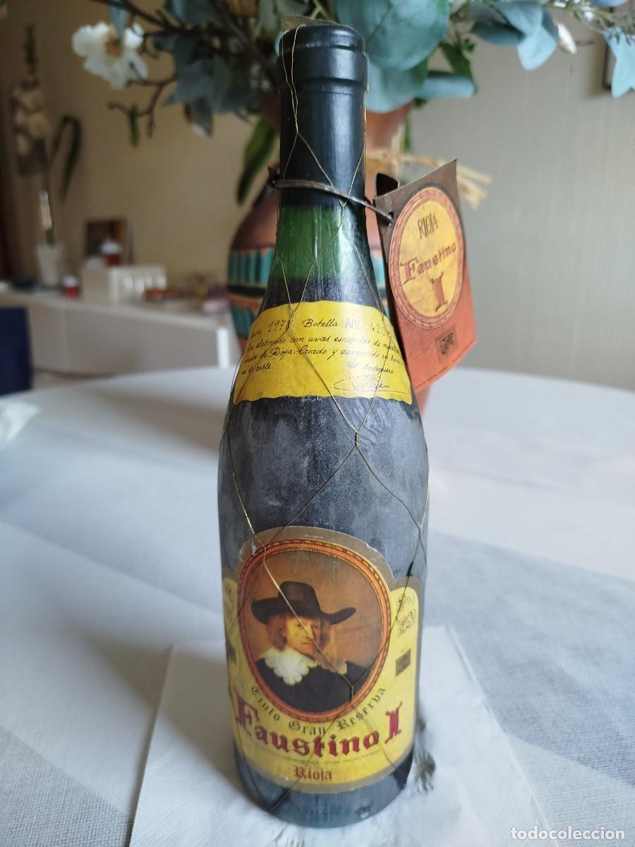 Collection of wines and liquors: Faustino I Gran Reserva 1978