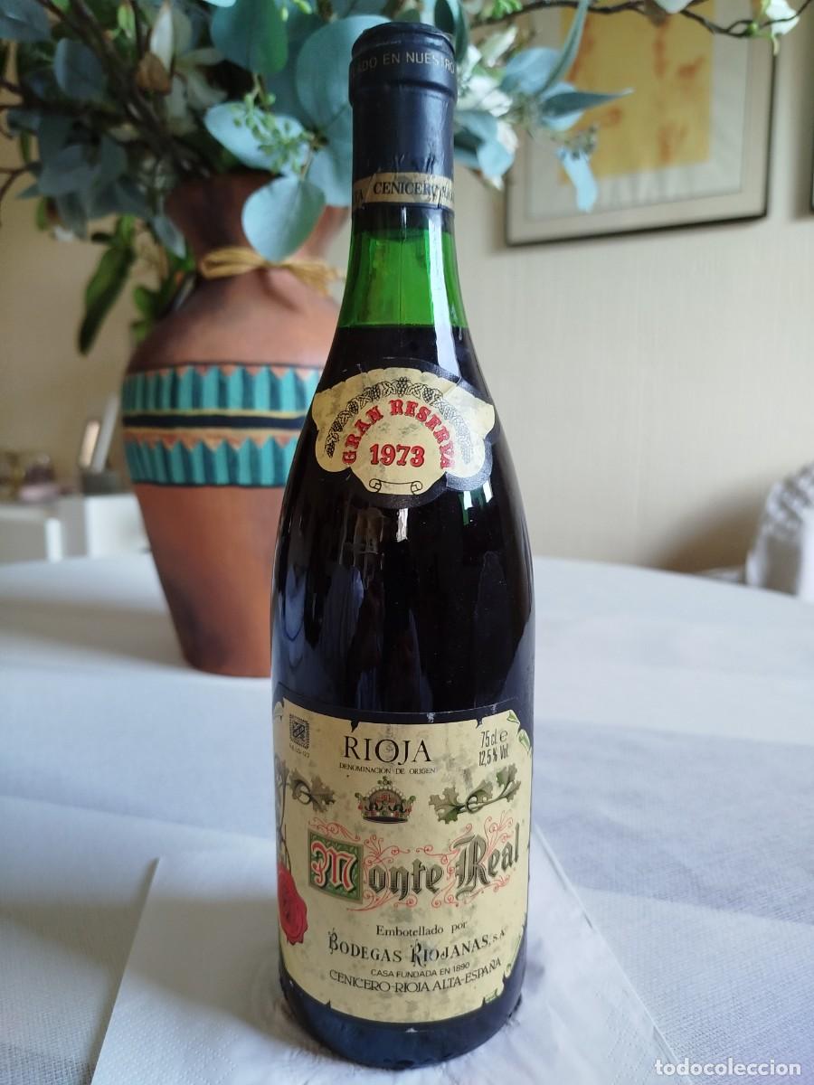 Collection of wines and liquors: Monte Real Gran Reserva 1973