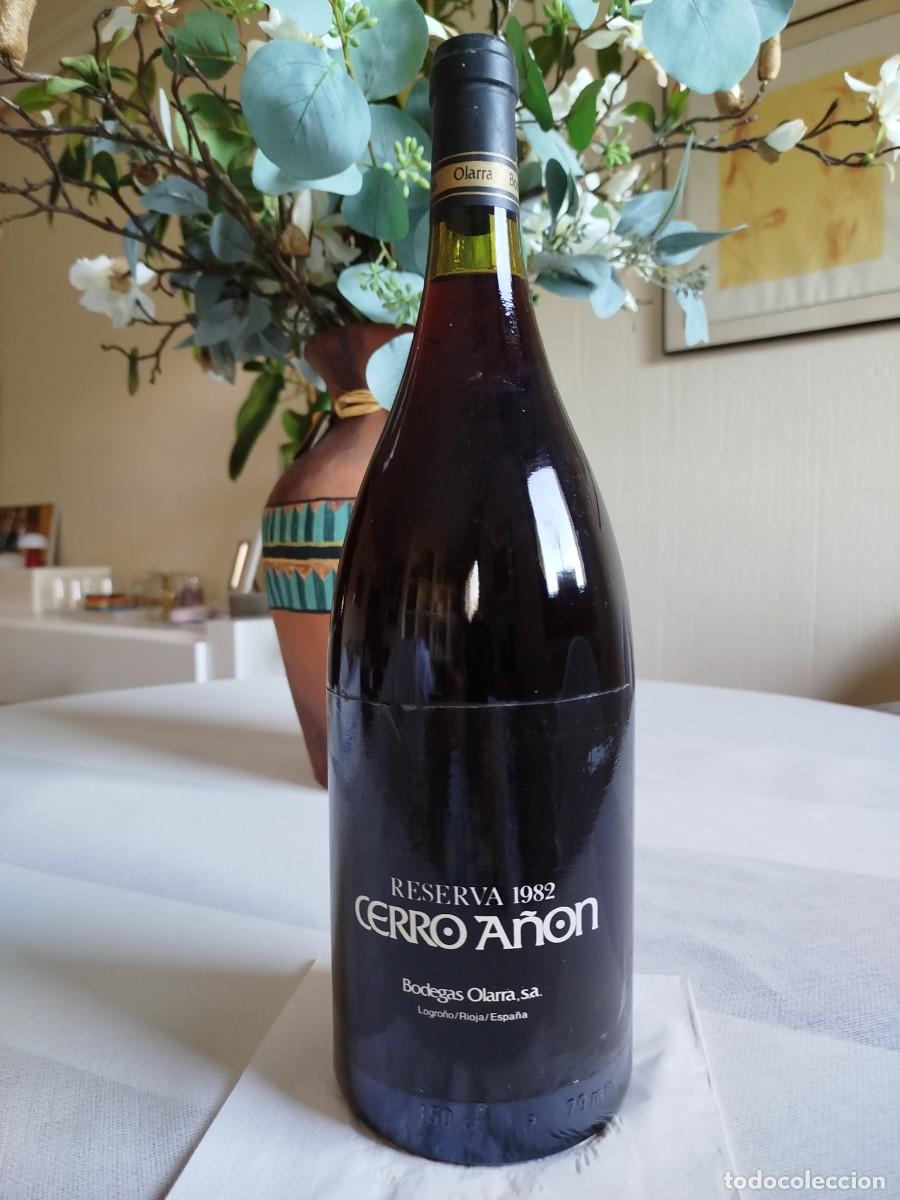 Collection of wines and liquors: Cerro A&ntilde;&oacute;n Magnum Reserva 1982