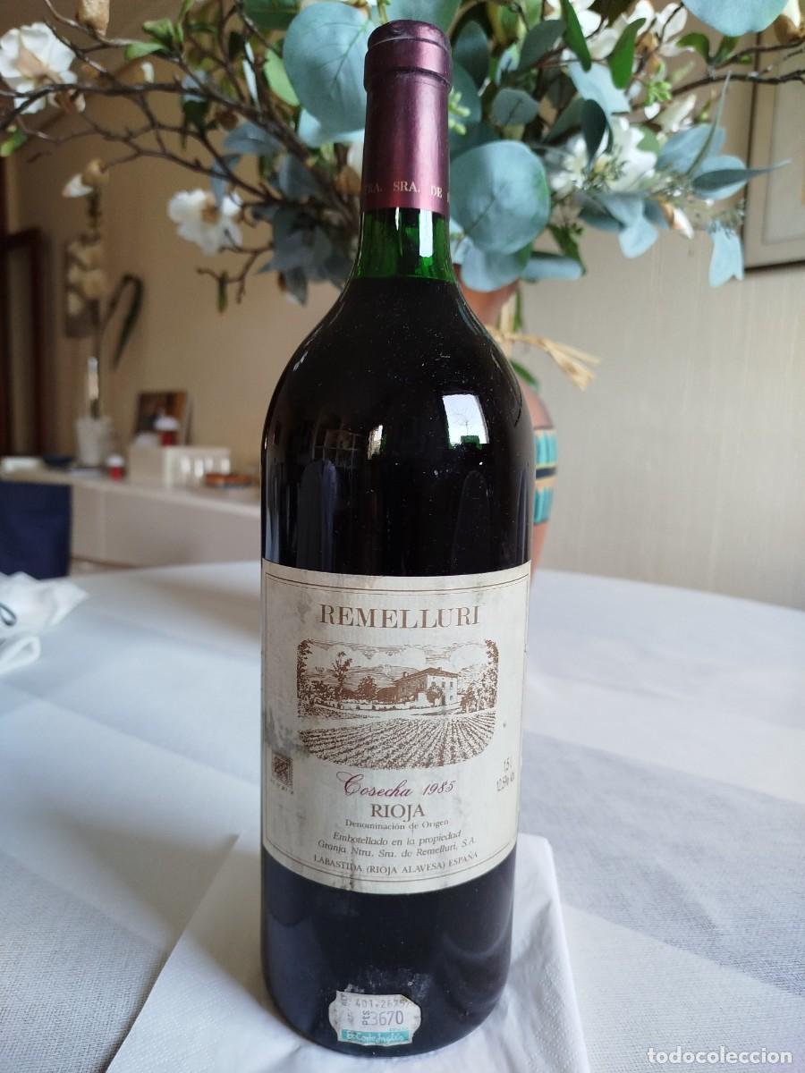 Collection of wines and liquors: Remelluri Magnum Reserva 1985