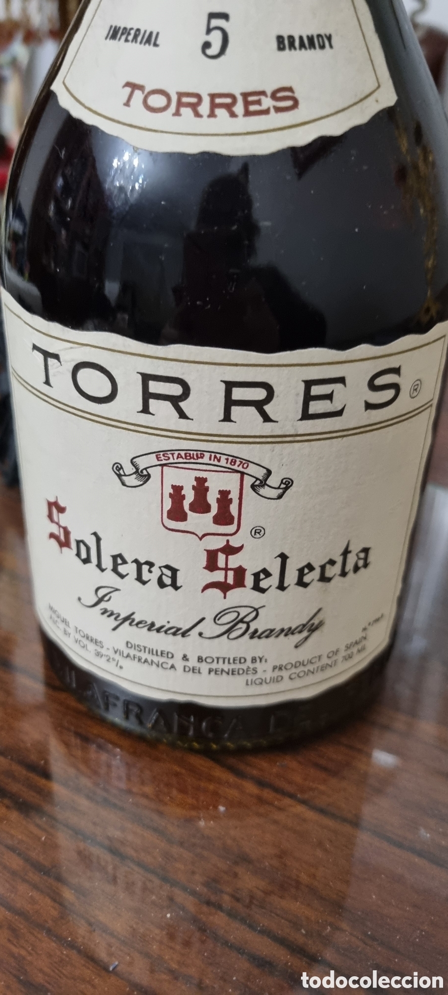 Coleccionismo de vinos y licores: 5 Torres Solera Selecta - Foto 1