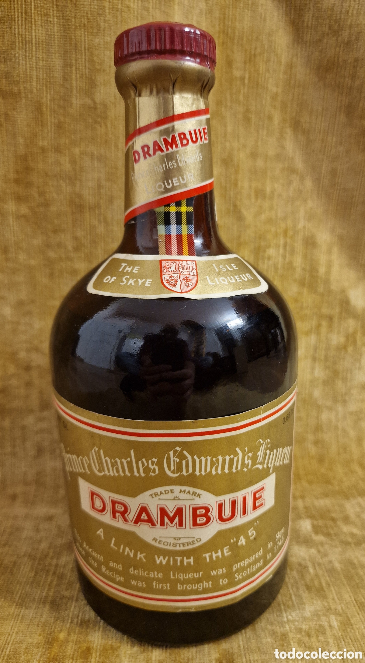 Coleccionismo de vinos y licores: LIcor de whisky Drambuie Prince Charles Edward's Liqueur