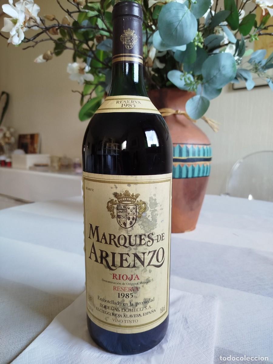 Collection of wines and liquors: Marqu&eacute;s de Arienzo Magnum Reserva 1985