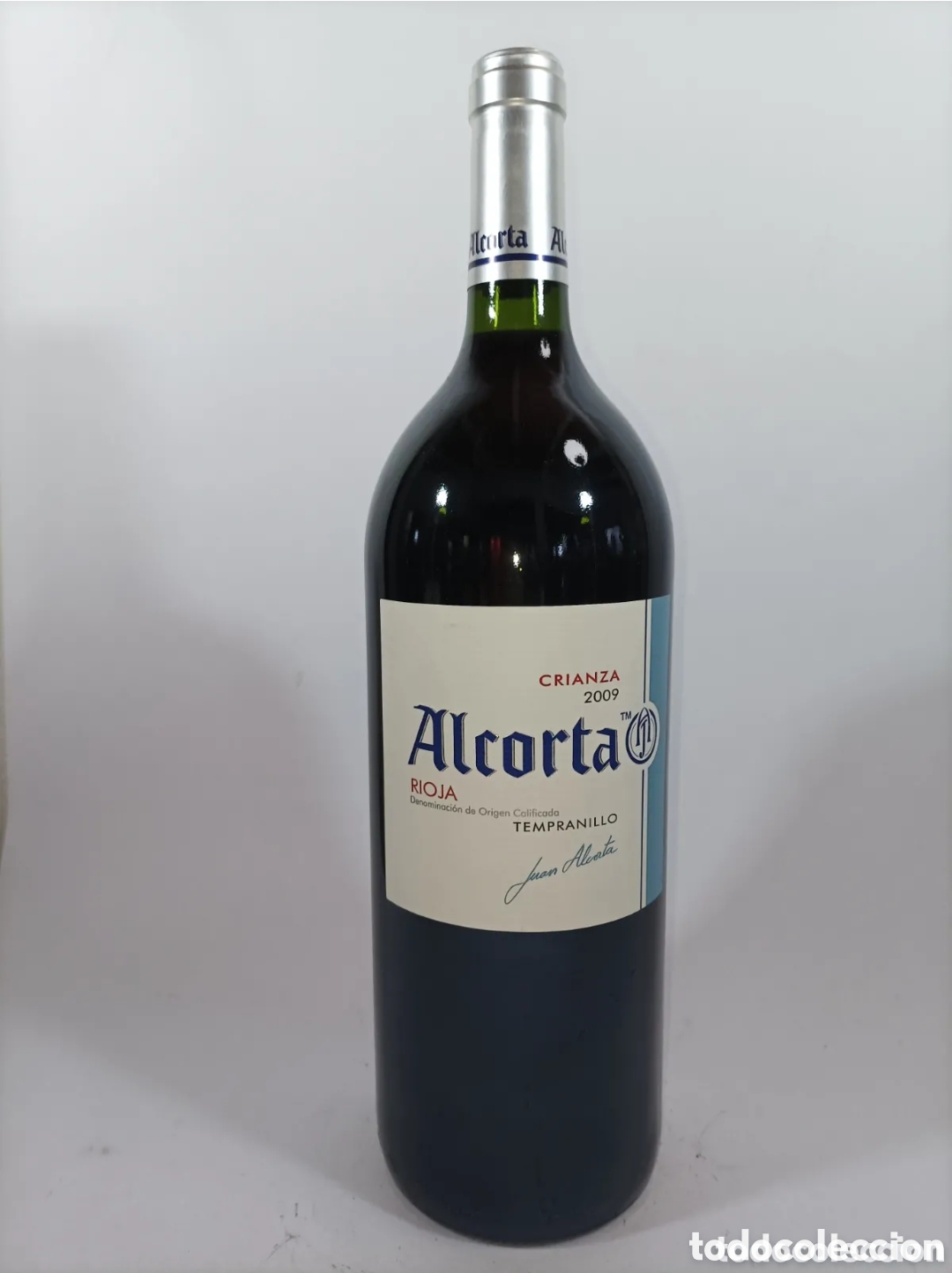 Coleccionismo de vinos y licores: ALCORTA MAGNUM 1,5L. CRIANZA 2009. RIOJA. TEMPRANILLO. BOTELLA VINO ANTIGUA.
