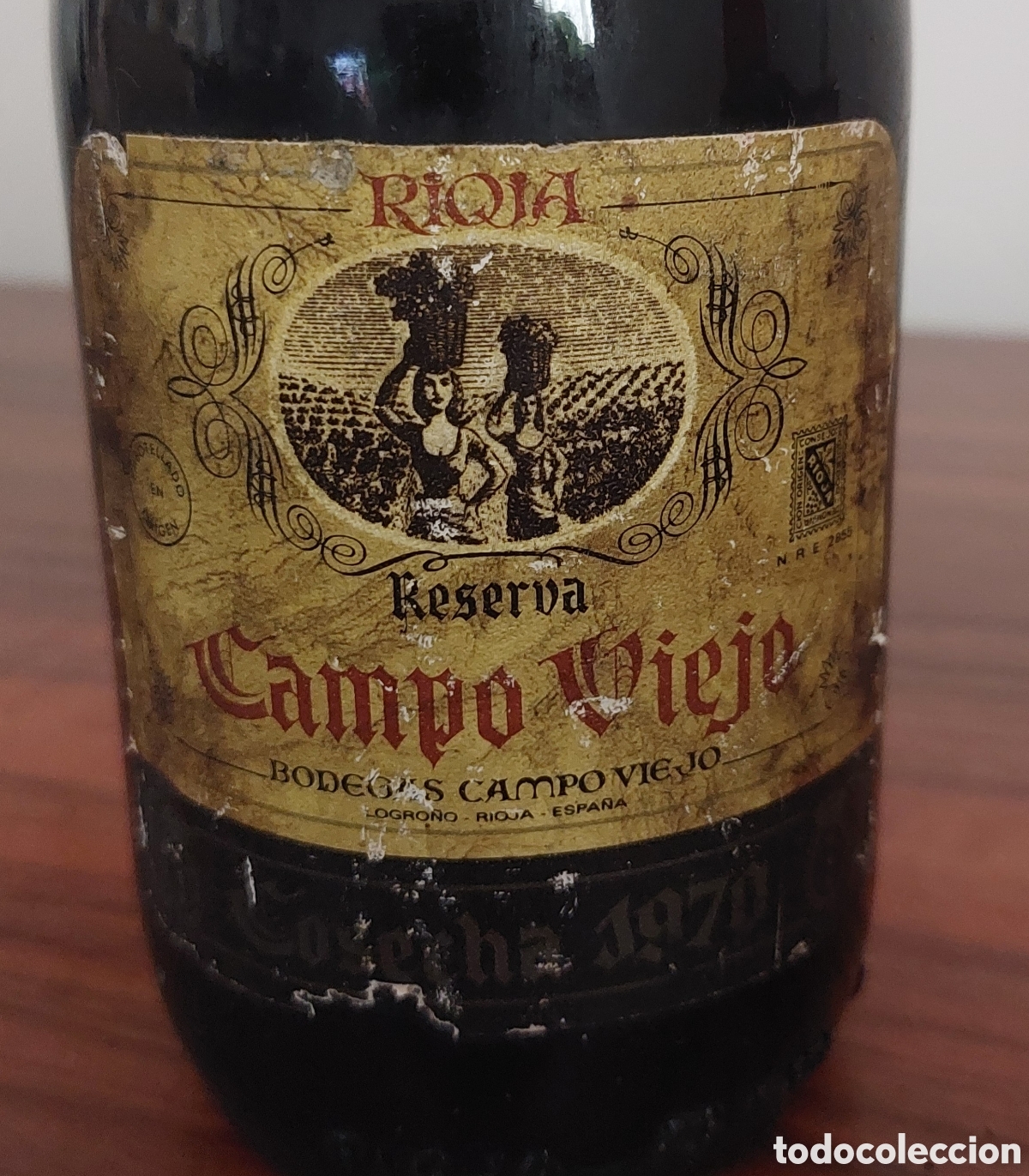 Collection of wines and liquors: Rioja Campo Viejo 1970.