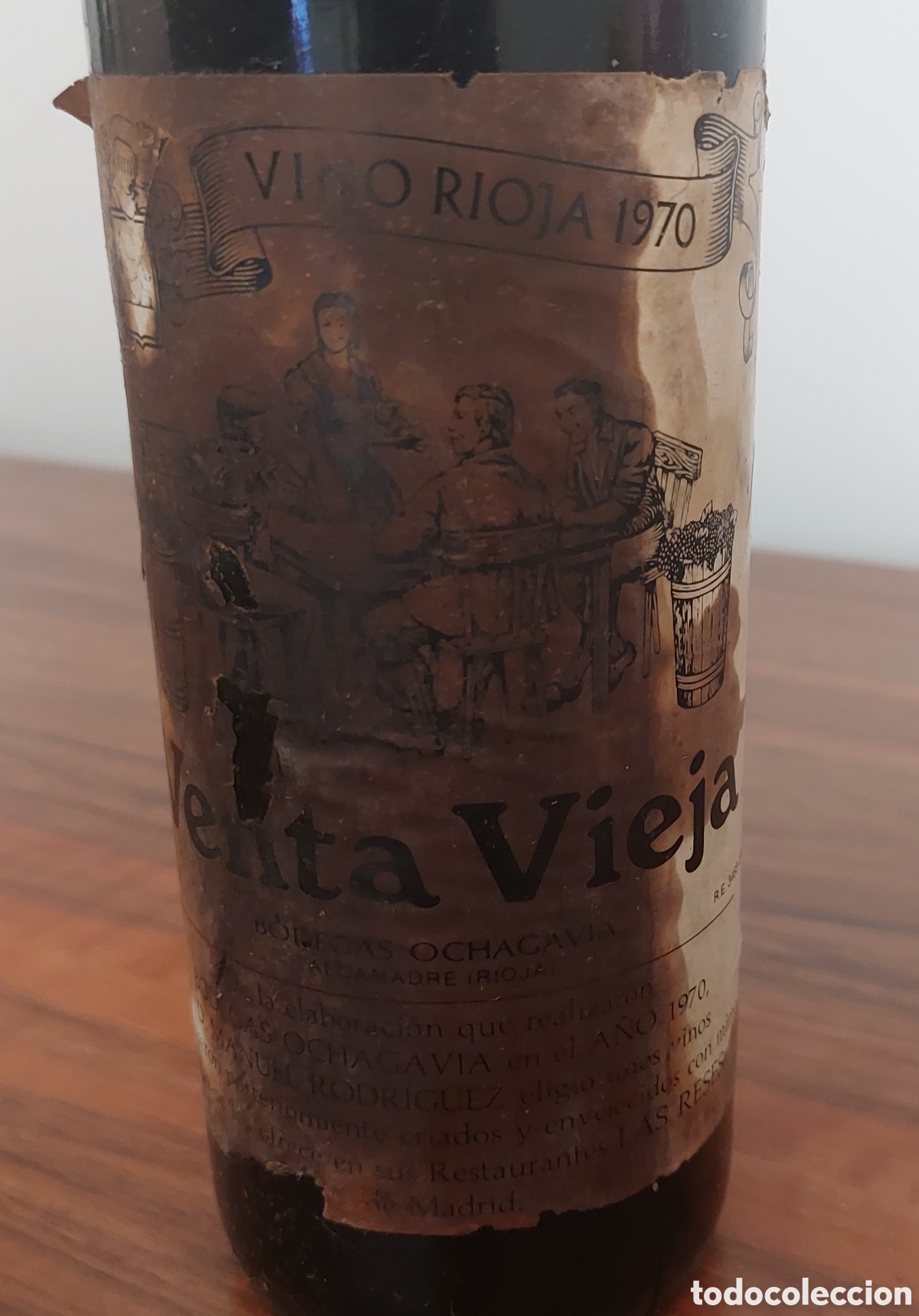 Sammlung von Weinen und Lik&ouml;ren: Rioja Venta Vieja 1970