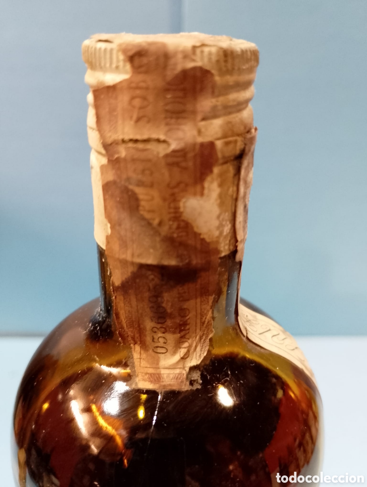 Coleccionismo de vinos y licores: Botella de licor Suze, Pernod. - Foto 4