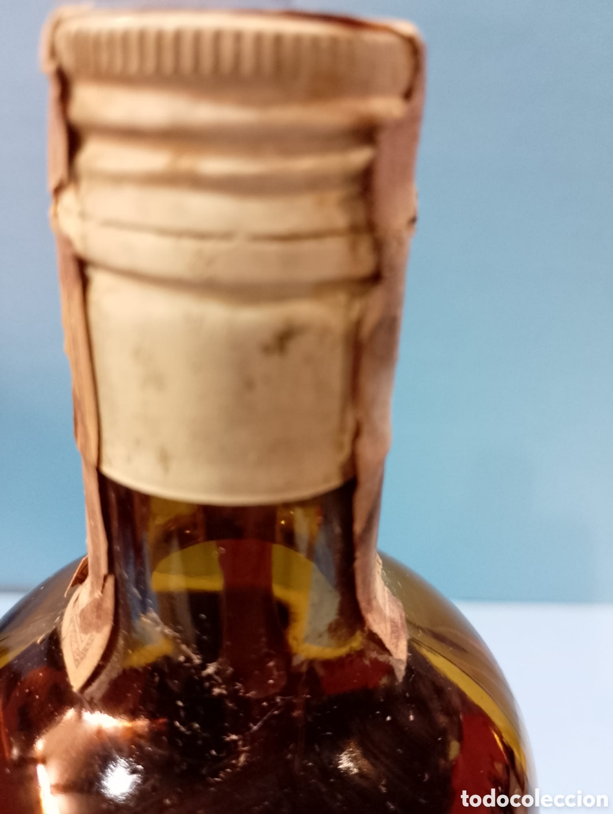 Coleccionismo de vinos y licores: Botella de licor Suze, Pernod. - Foto 5