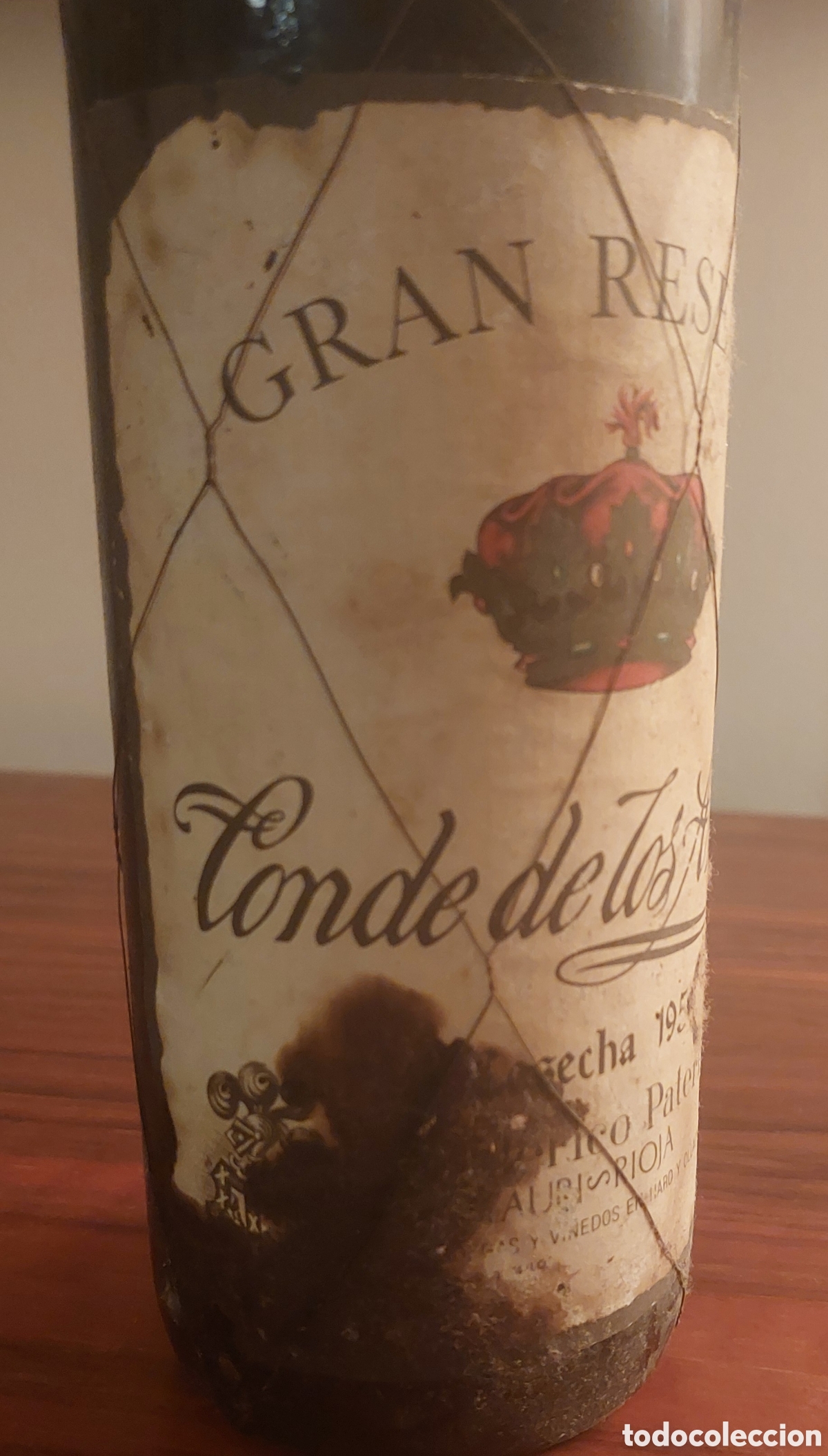 Collection of wines and liquors: Conde de los Andes 1959
