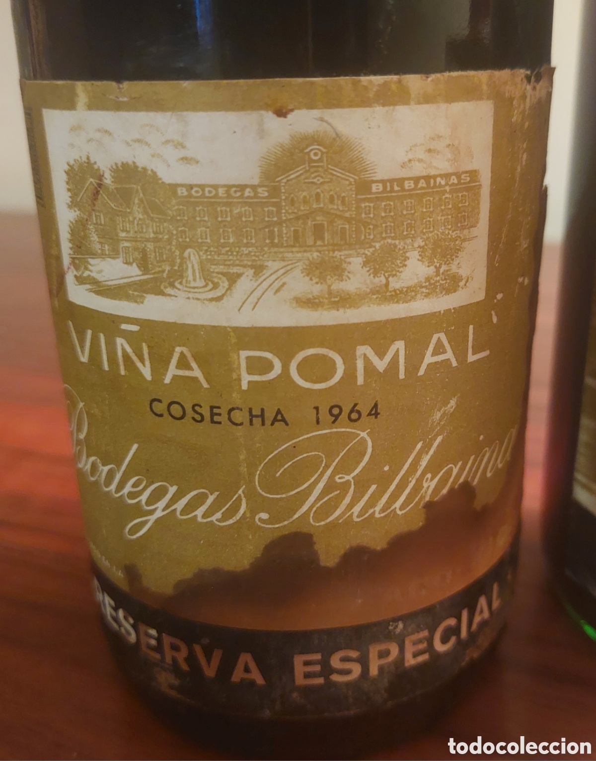 Collectionnisme de vins et liqueurs: Lote Vi&ntilde;a Pomal 1964