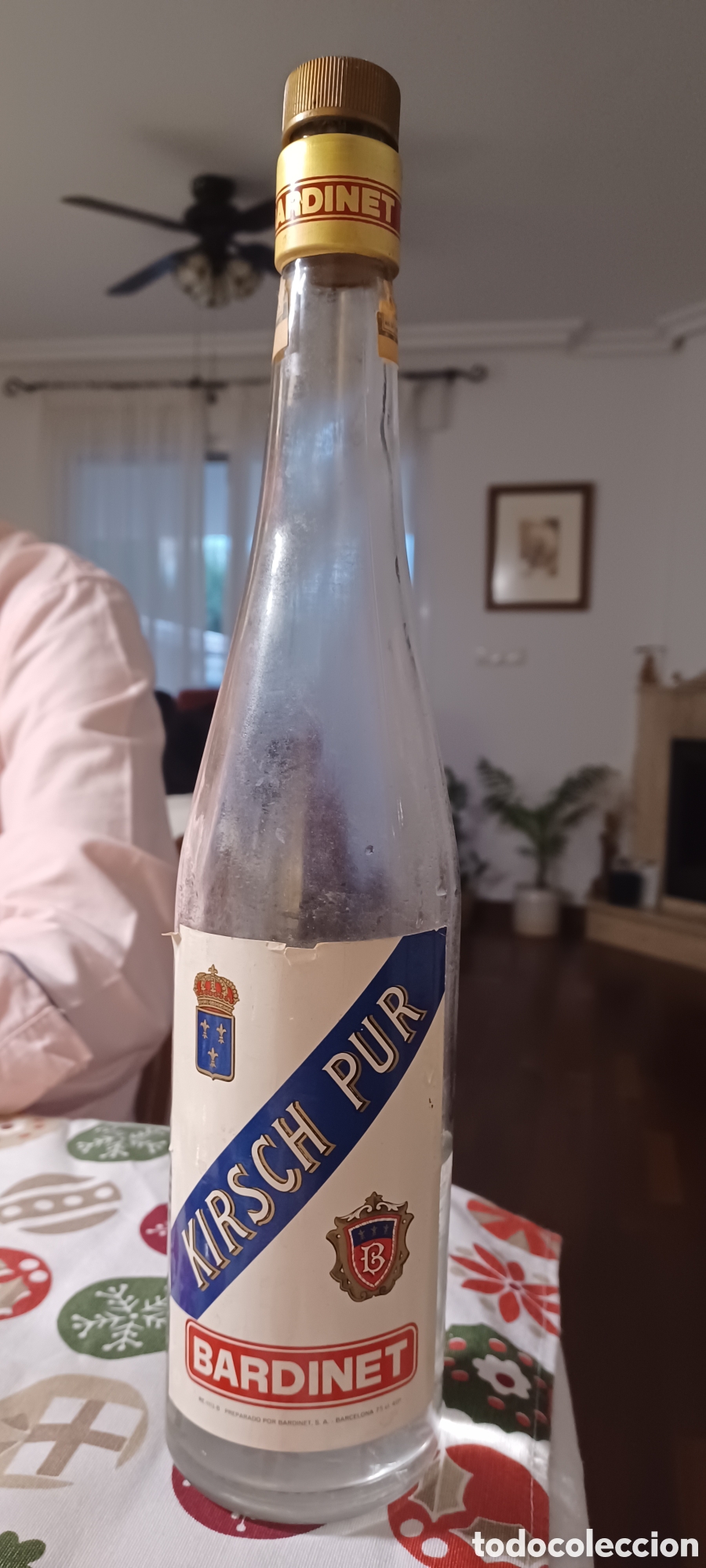 Coleccionismo de vinos y licores: Botella licor Kirsch Pur Bardinet Bordeaux