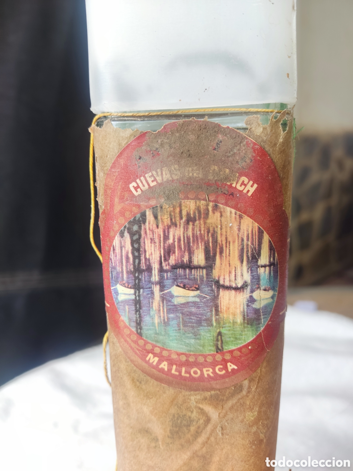 Coleccionismo de vinos y licores: Botella Brandy del Drach - Foto 2