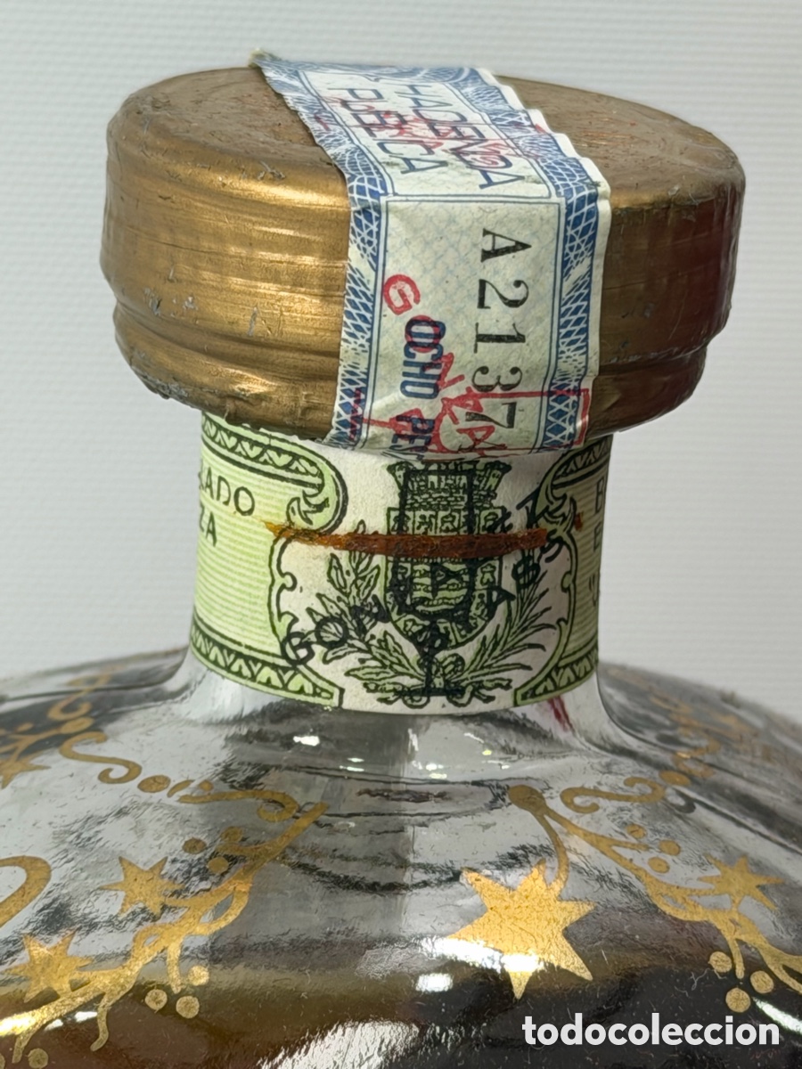 Coleccionismo de vinos y licores: BOTELLA BRANDY DE LUXE LEPANTO - Foto 3
