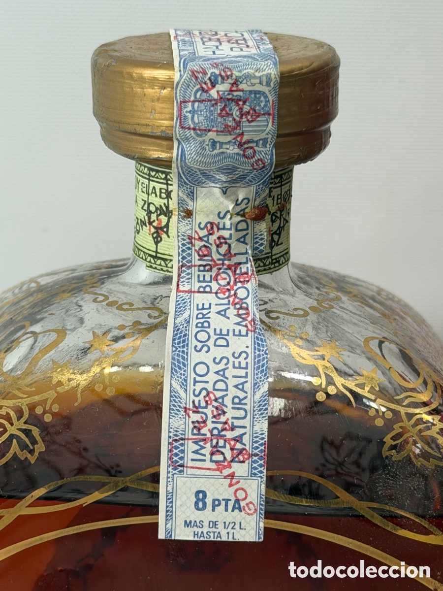 Coleccionismo de vinos y licores: BOTELLA BRANDY DE LUXE LEPANTO - Foto 4