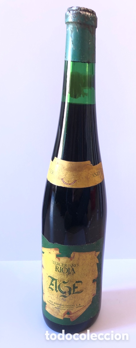 Collection of wines and liquors: Vino blanco Rioja AGE tercer a&ntilde;o