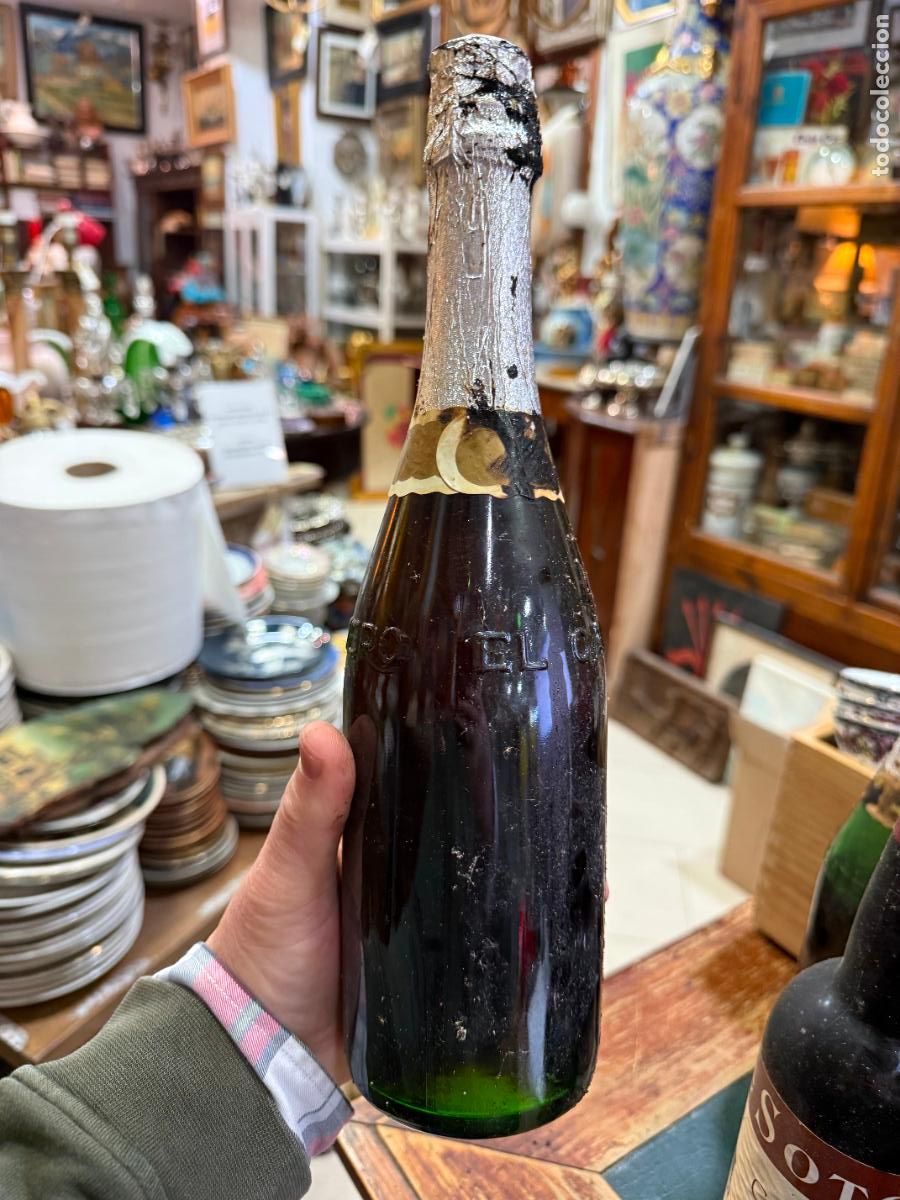 Coleccionismo de vinos y licores: BOTELLA SIDRA EL GAITERO - Foto 3