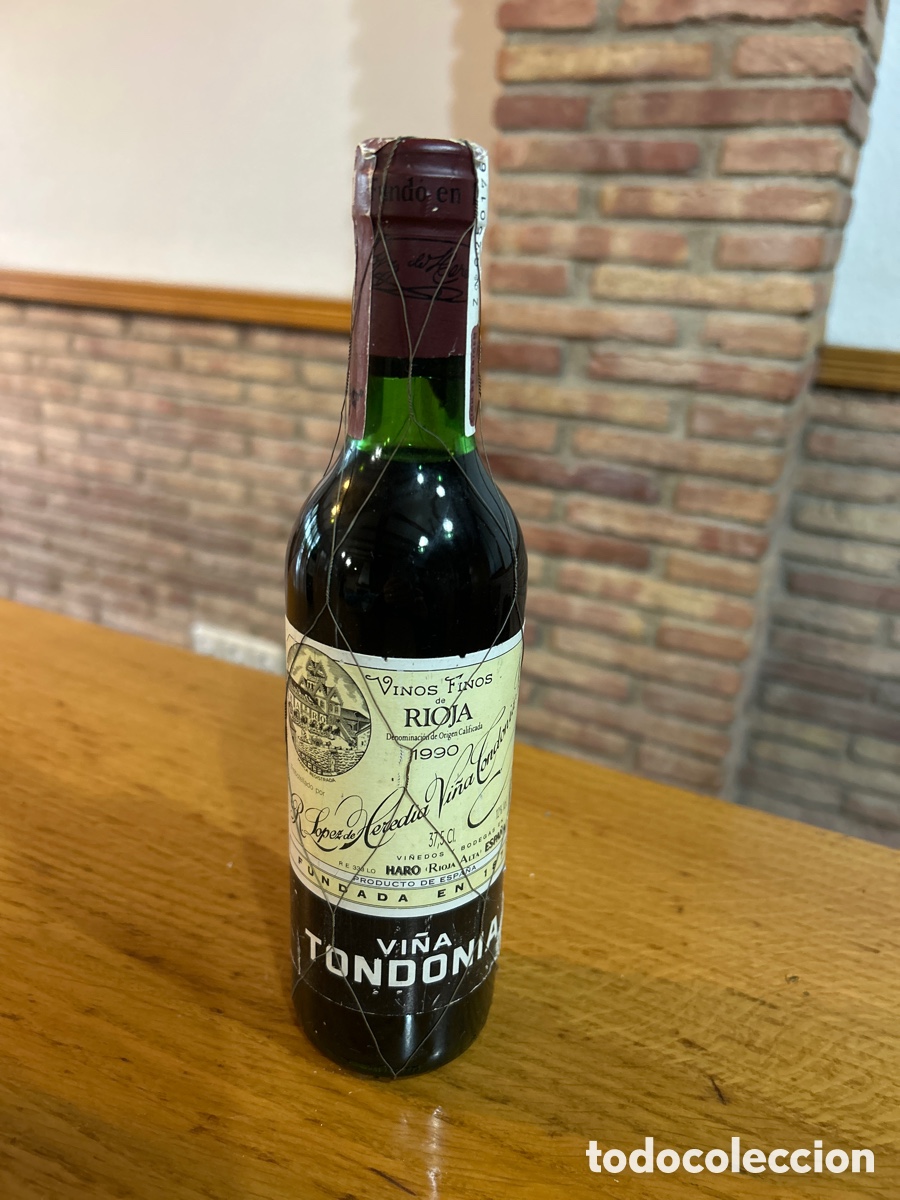 Collection of wines and liquors: Vi&ntilde;a Tondonia 1990. 37,5 cl