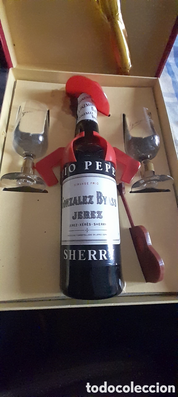 Coleccionismo de vinos y licores: Estuche Gonz&aacute;lez byas - Foto 2