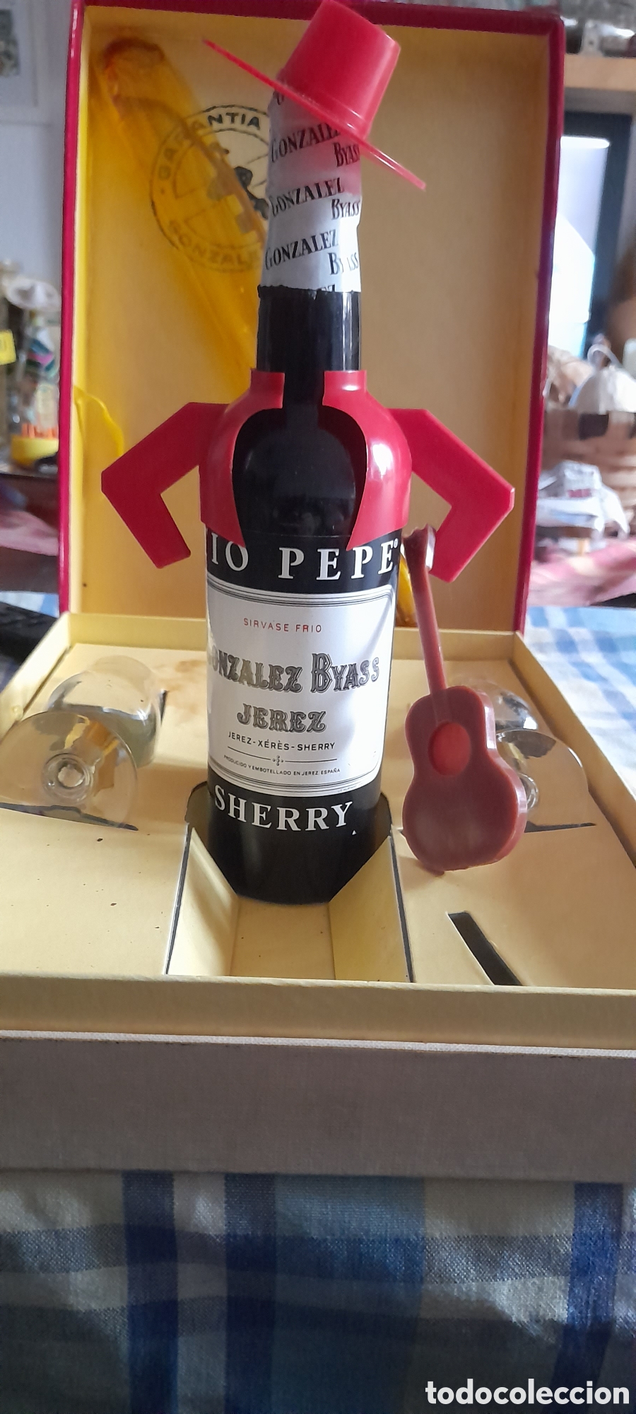 Coleccionismo de vinos y licores: Estuche Gonz&aacute;lez byas - Foto 4