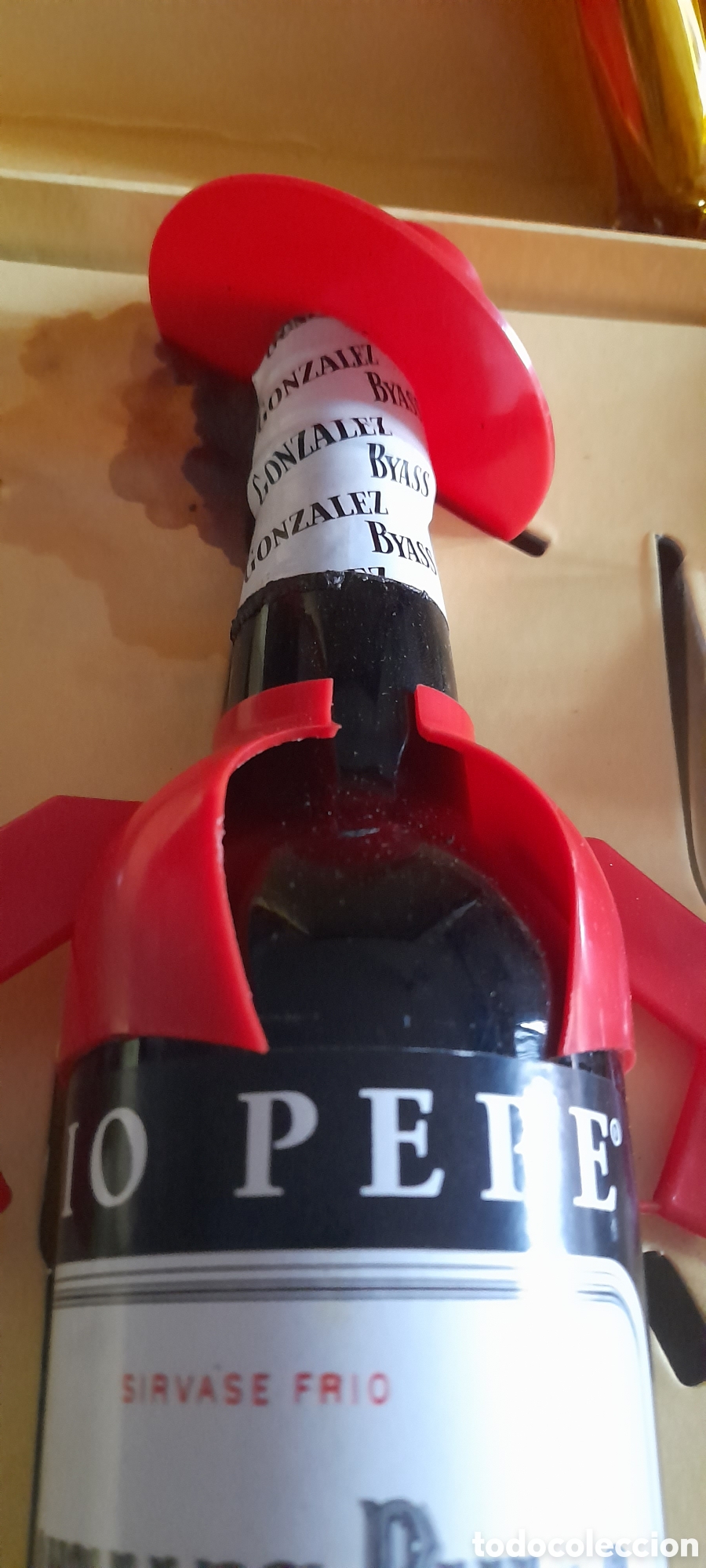 Coleccionismo de vinos y licores: Estuche Gonz&aacute;lez byas - Foto 5
