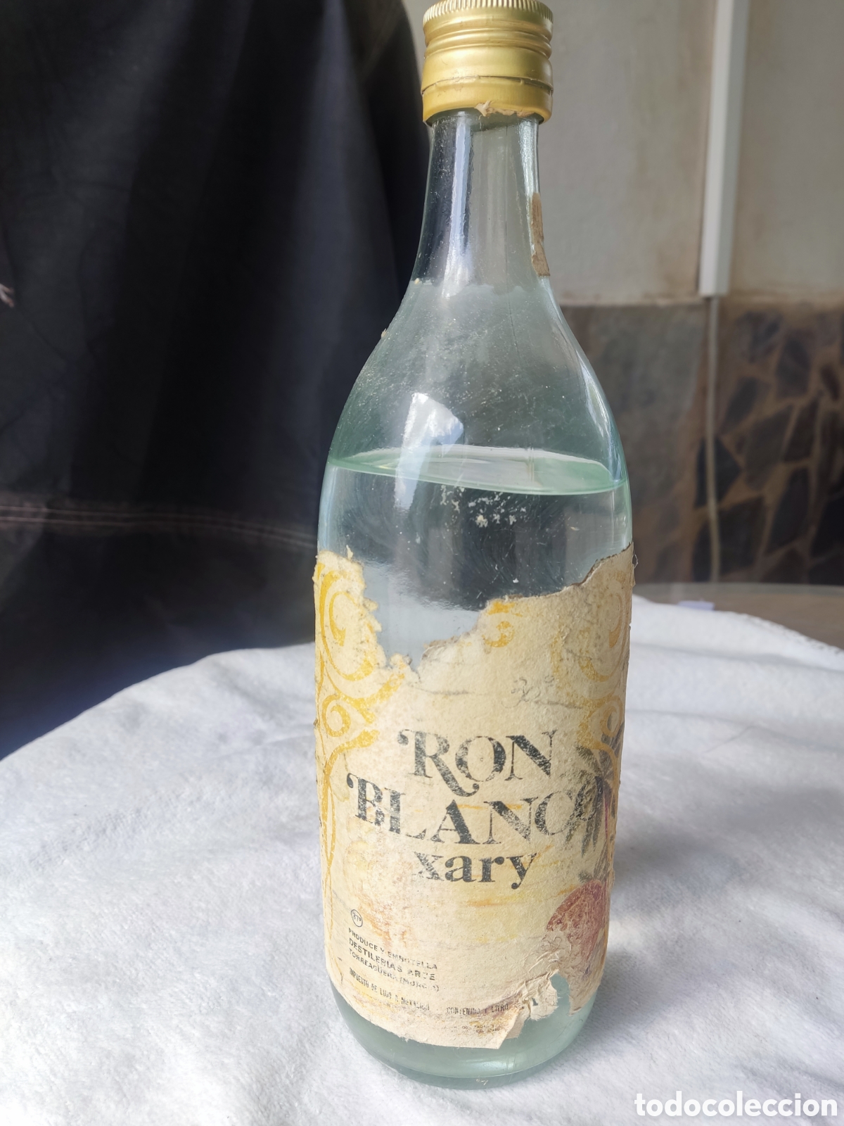 Coleccionismo de vinos y licores: Botella de Ron Blanco Xary - Foto 1