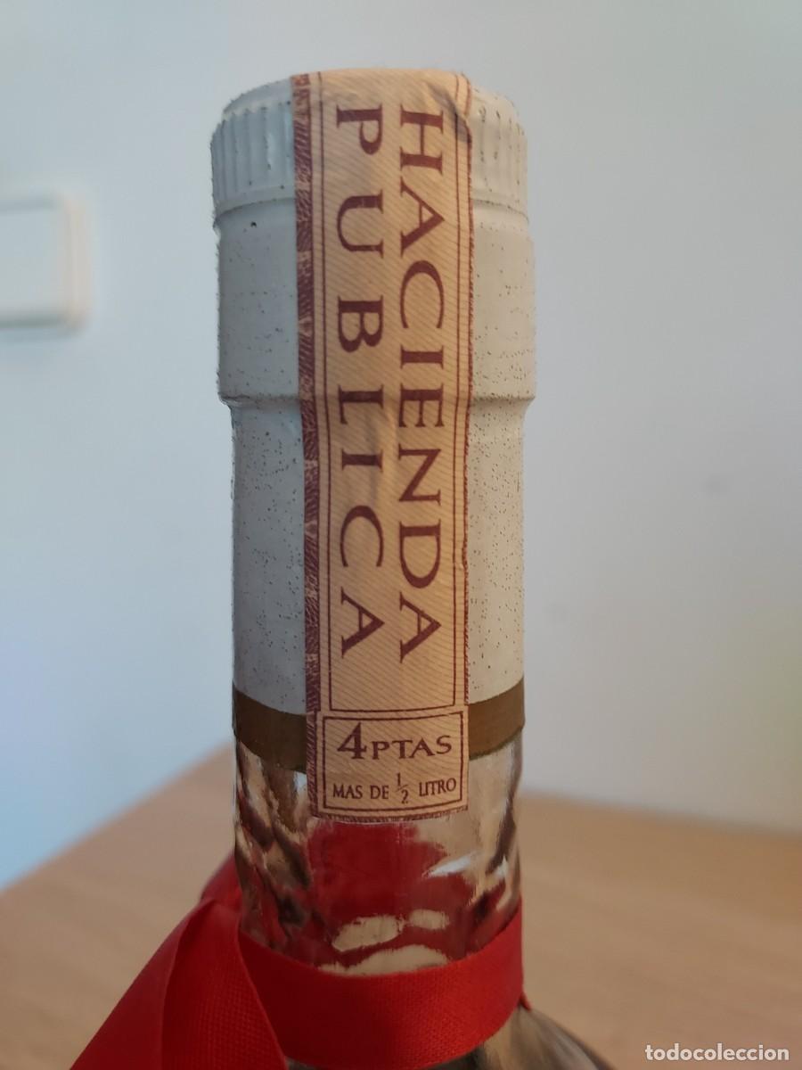 Coleccionismo de vinos y licores: Botella CUSENIER CREME DE CACAO - Foto 4
