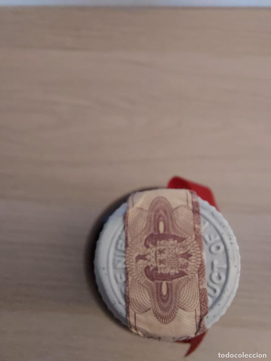 Coleccionismo de vinos y licores: Botella CUSENIER CREME DE CACAO - Foto 5