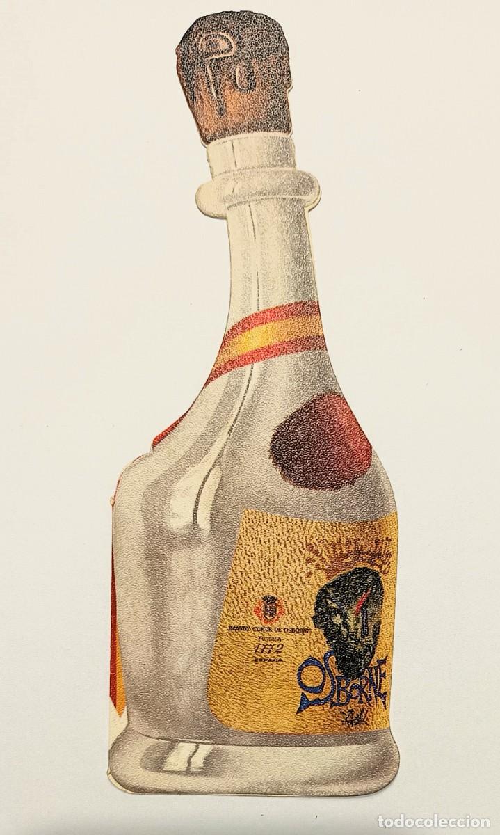 Coleccionismo de vinos y licores: PUBLICIDAD BRANDY CONDE DE OSBORNE DE DAL&Iacute; -ORIGINAL-