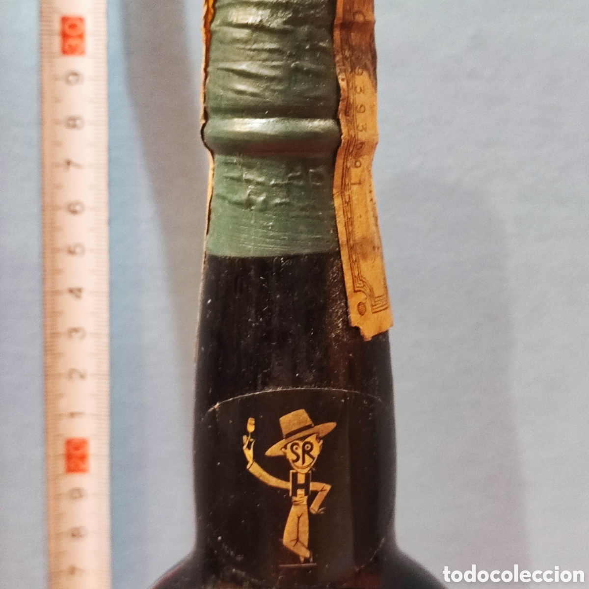Coleccionismo de vinos y licores: Botella Romate jerez dulce. - Foto 2