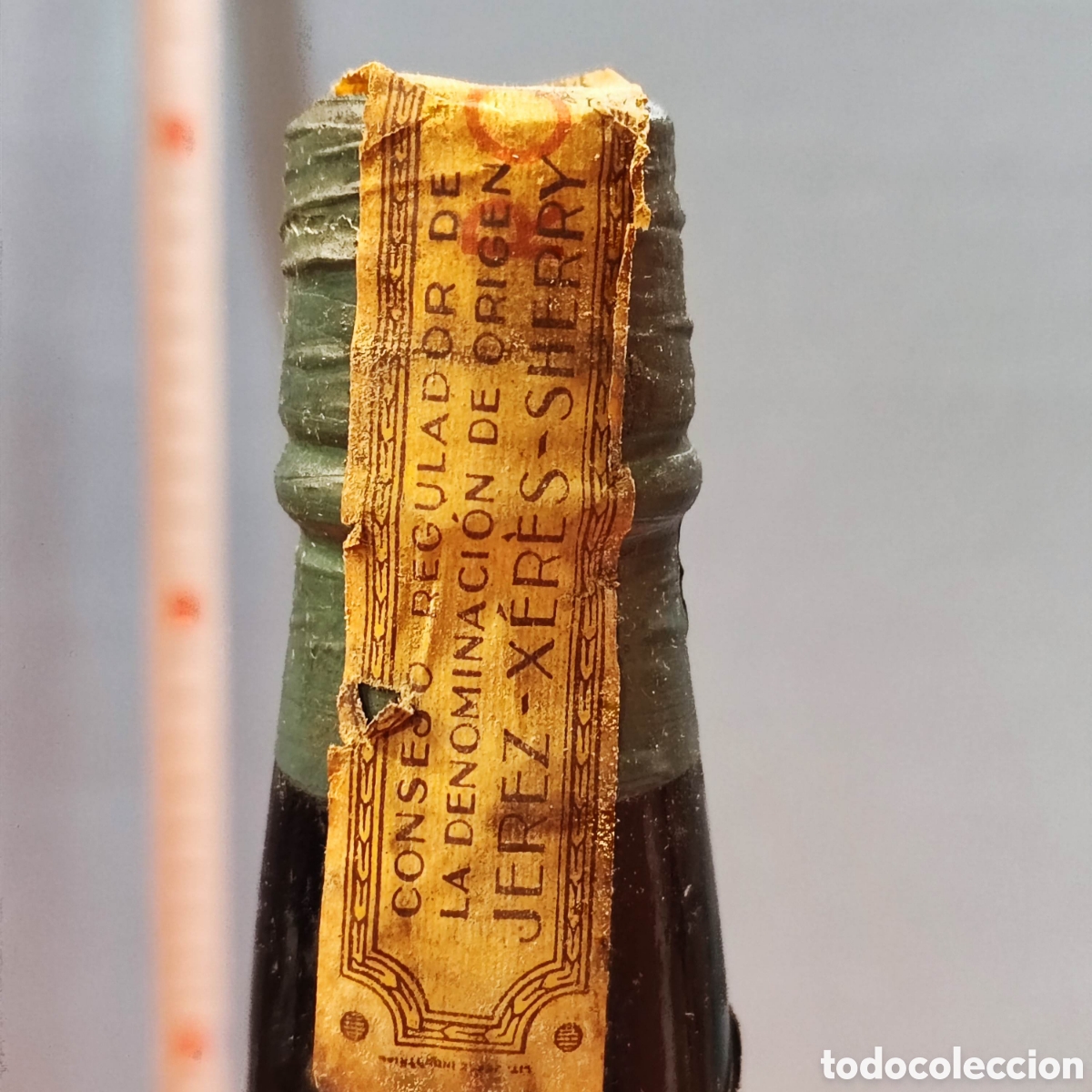 Coleccionismo de vinos y licores: Botella Romate jerez dulce. - Foto 3