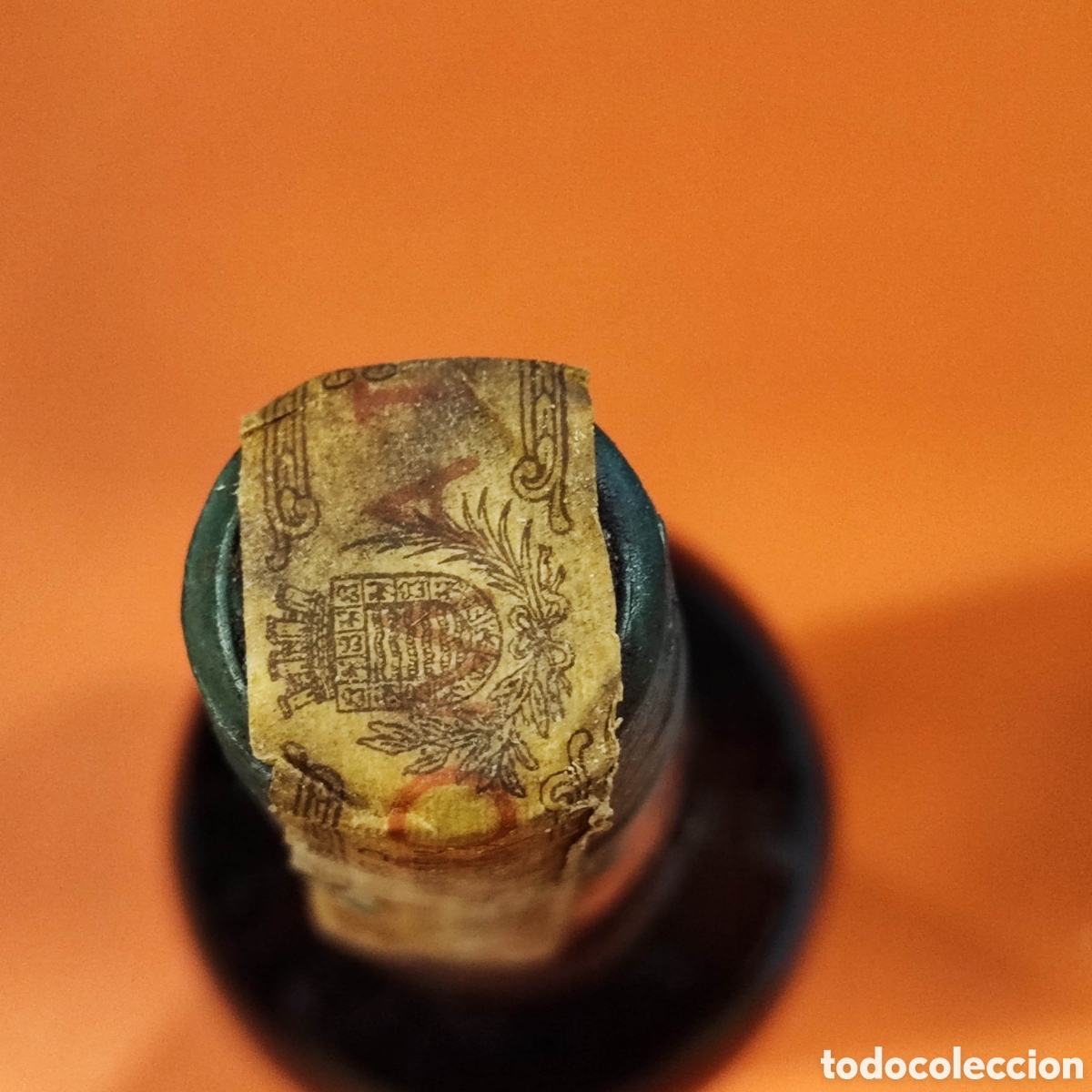Coleccionismo de vinos y licores: Botella Romate jerez dulce. - Foto 4