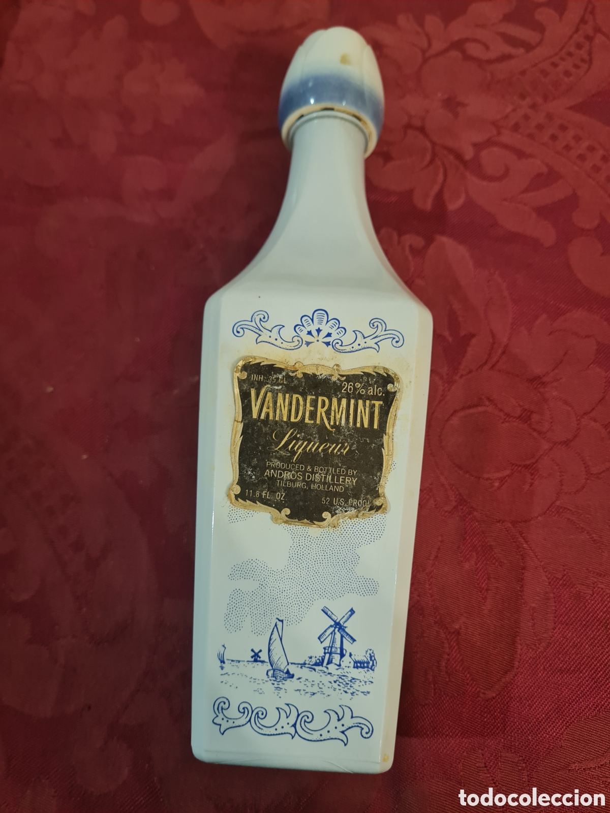 Coleccionismo de vinos y licores: Botella VANDERMINT HOLLAND - Foto 1