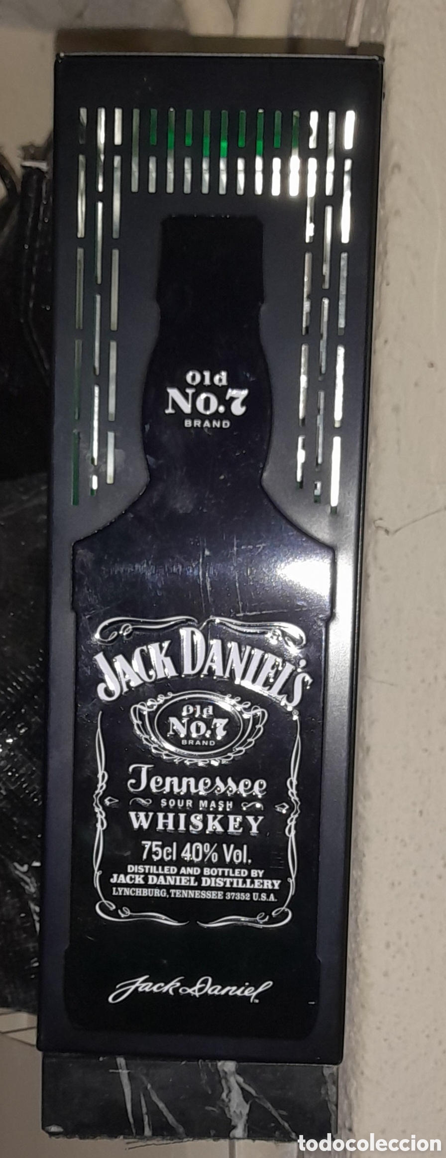 Coleccionismo de vinos y licores: Lampara Jack Daniel whisky - Foto 2